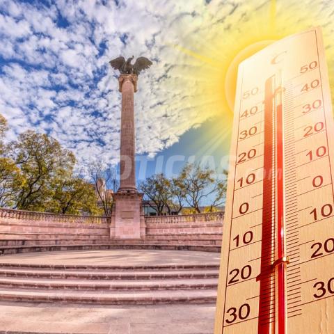 Oficial: se rompe récord de calor en Aguascalientes con 39°