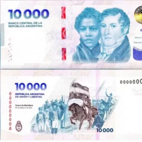 Billete argentino 