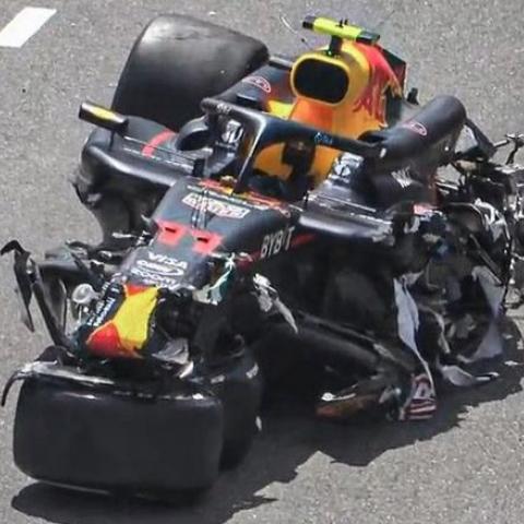 CHECO PÉREZ ACCIDENTE