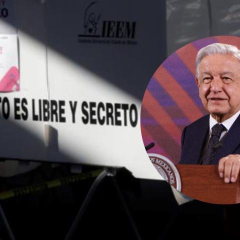 AMLO niega riesgos de violencia en las elecciones