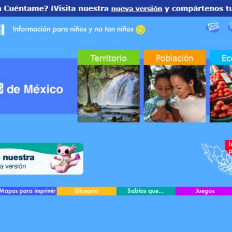 INEGI relanza el portal 'Cuéntame de México' para fomentar la alfabetización estadística desde edades tempranas