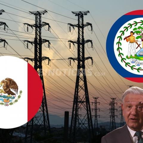 AMLO compartirá energía eléctrica a Bélice, pese a apagones internos