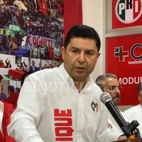 Enrique Flores Mendoza,delegado del Comité Ejecutivo Nacional en Aguascalientes del PRI