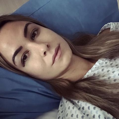 Odalys Ramírez releva que está hospitalizada y explica por qué tiene un ojo morado