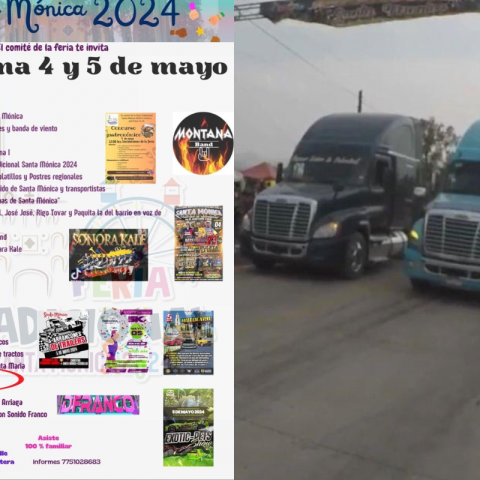 Carrera de trailers deja tres heridos en feria de Hidalgo; varios más heridos