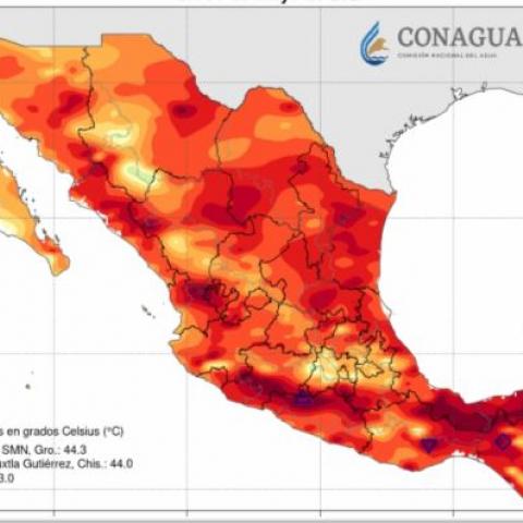 Segunda onda de calor afecta a Aguascalientes con temperaturas muy altas