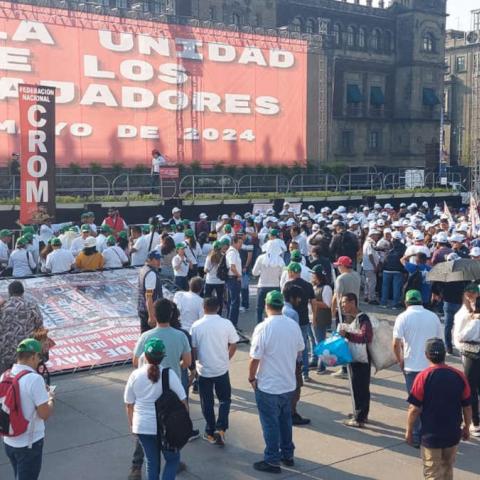 Sindicatos y organizaciones marchan contra la precarización del empleo en el marco del Día del Trabajo