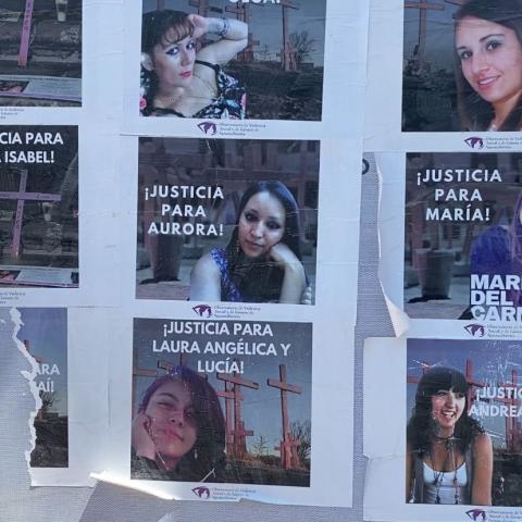 Víctimas de feminicidio en el estado