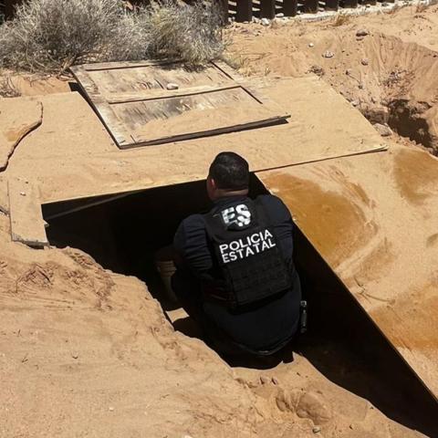 Descubierto narcotúnel en la frontera entre Sonora y Arizona