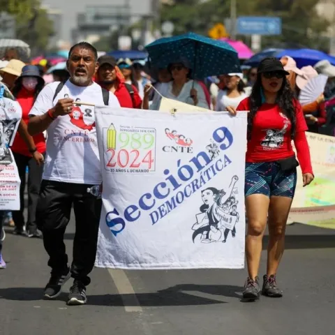 Manifestaciones por derechos laborales