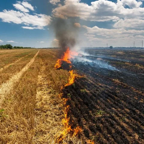 Quemas agrícolas no controladas provocan un tercio de incendios forestales en México