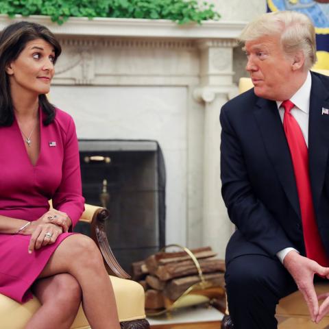 Donald Trump descarta a Nikki Haley como posible vicepresidenta en su campaña por la Casa Blanca