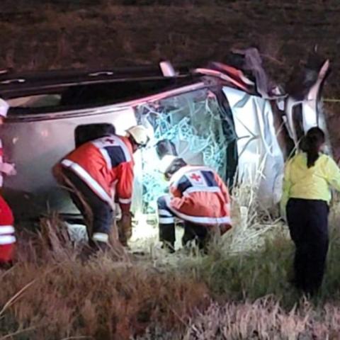 El accidente dejó como saldo 3 personas lesionadas integrantes de la misma familia quienes fueron hospitalizados