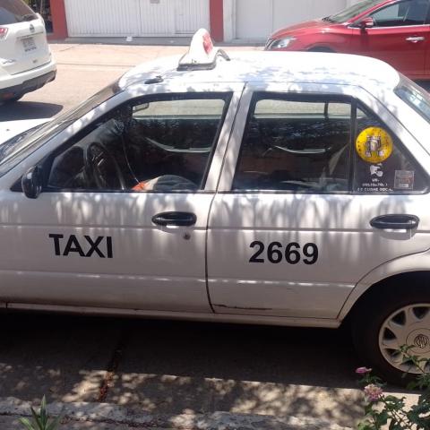 taxi robado