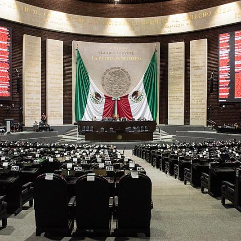 Curules en el Congreso de la Unión