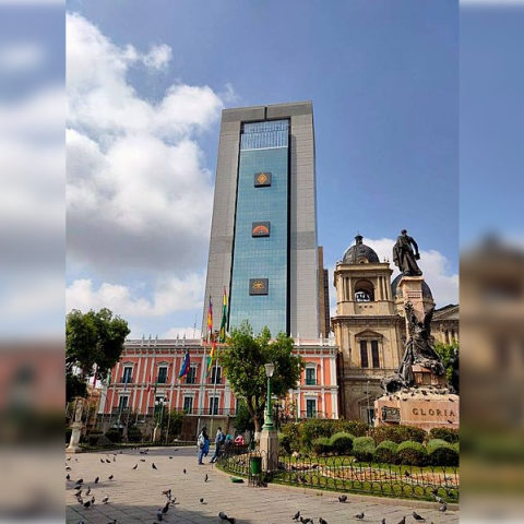 Casa Grande del Pueblo en Bolivia 