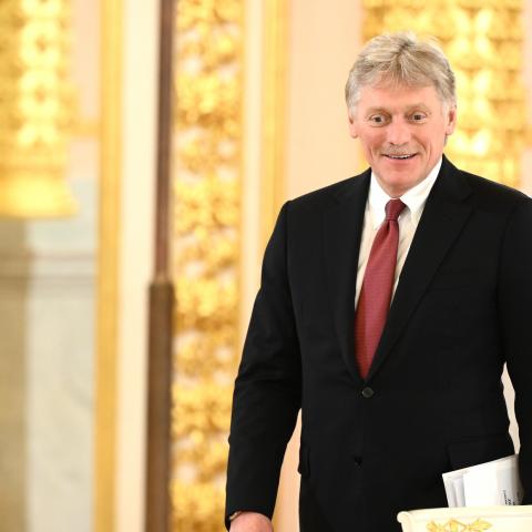 Dmitri Peskov, portavoz de la presidencia rusa 