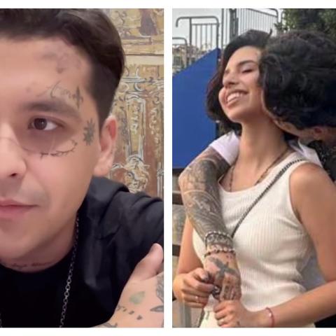 Christian Nodal rompe el silencio para hablar de Cazzu y Ángela Aguilar 