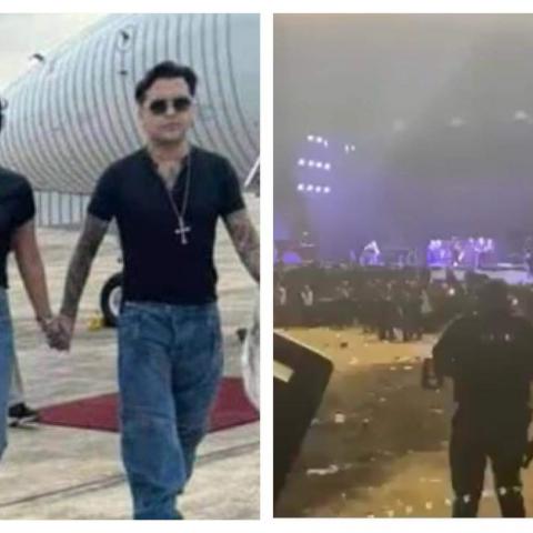 Concierto de Christian Nodal en Ecuador casi se cancela por amenaza de bomba