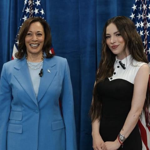 Paty Cantú se reunió con Kamala Harris, vicepresidenta de Estados Unidos