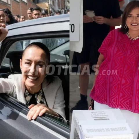 Las dos candidatas punteras