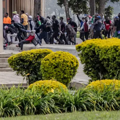 Protestas en Kenia