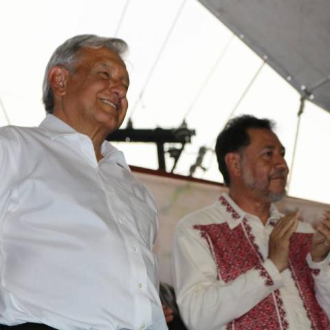 AMLO y Noroña