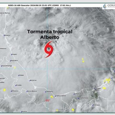 Tormenta tropical Alberto 