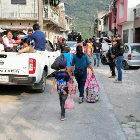 "Rescatan" a más de 4 mil personas en Tila, Chiapas; se escondían de criminales