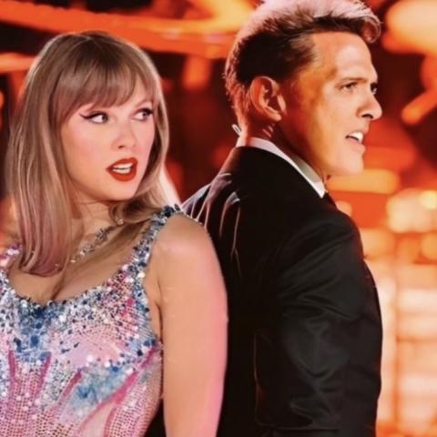 ¿Van a colaborar? Luis Miguel publica imagen al lado de Taylor Swift 