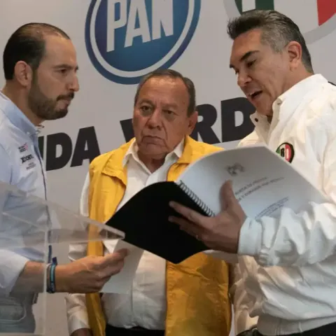 Dirigentes PAN-PRI-PRD