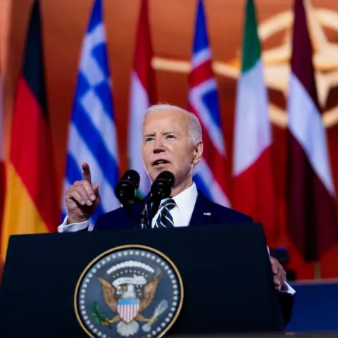 Joe Biden, presidente demócrata