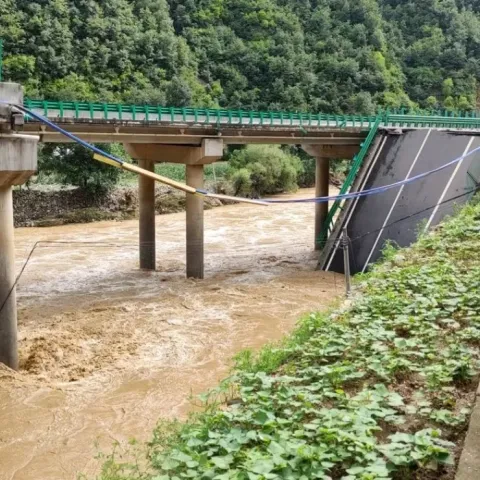 Inundaciones en China.