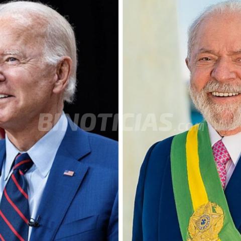 Joe Biden y Luiz Inácio Lula da Silva 