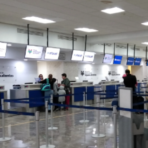 El Aeropuerto Internacional Jesús Terán Peredo