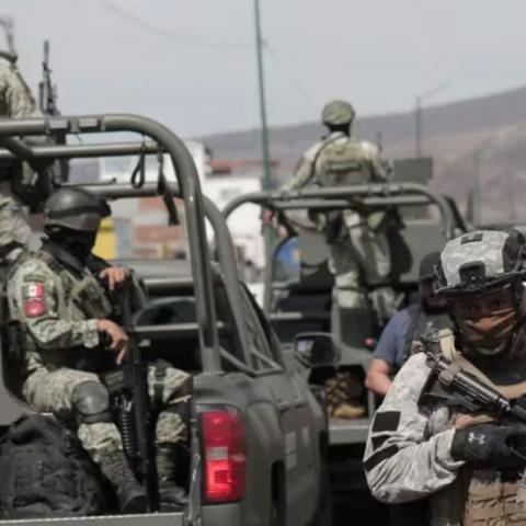 enfrentamientos entre sujetos armados y militares en Michoacán