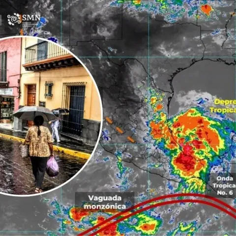 Se pronostican lluvias en diversas zonas del país