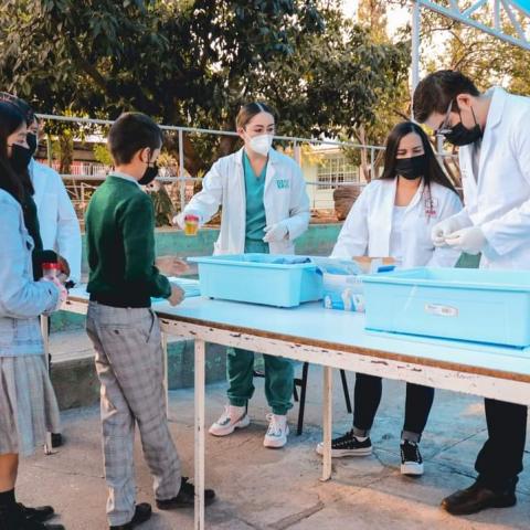 Tamizaje a alumnos de secundaria