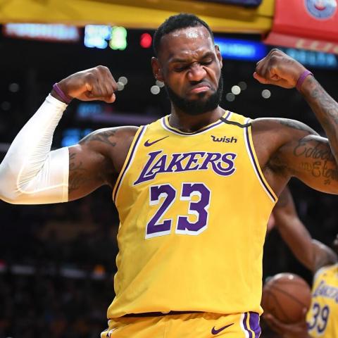 LEBRON LAKERS