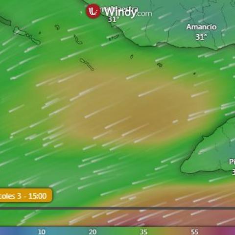 Trayectoria de Beryl 