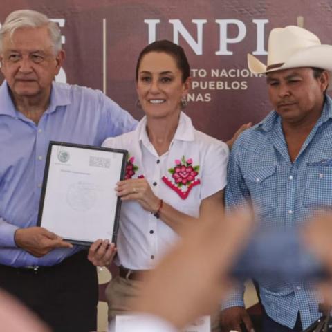 Claudia Sheinbaum promete seguimiento en rescate de pueblos indígenas