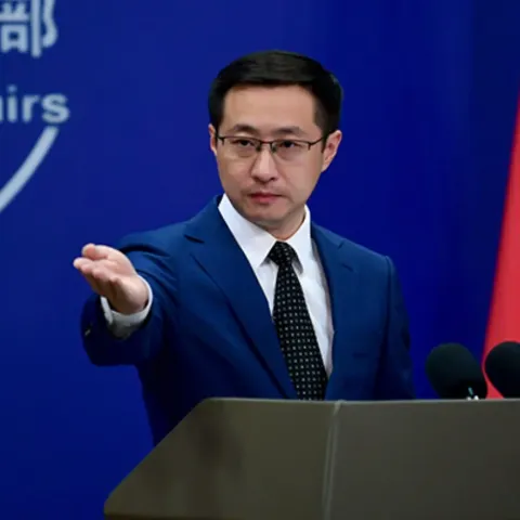 Lin Jian, vocero de ministerio de exteriores. 