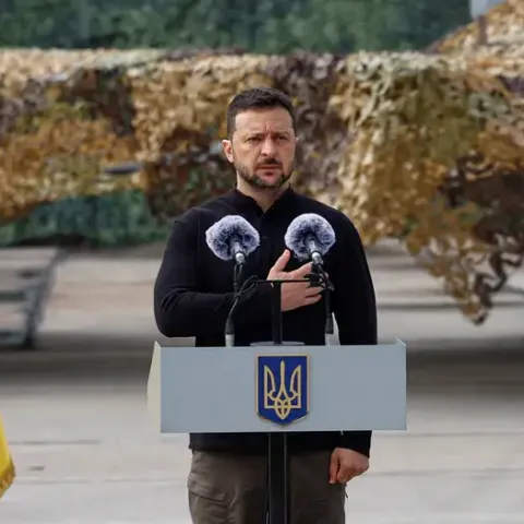 Zelensky, presidente de Ucrania