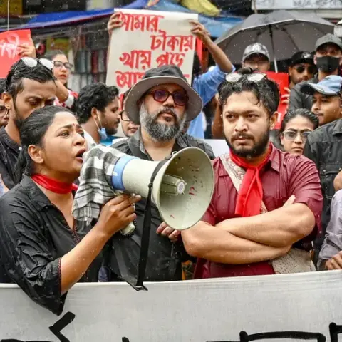 Protestas en Bangladesh