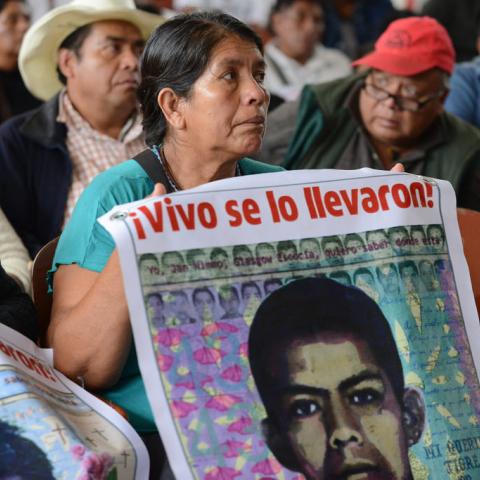 Padres de Ayotzinapa 