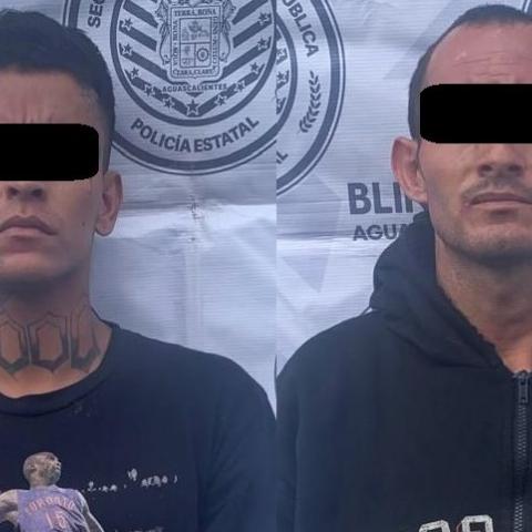 Los uniformados patrullaban por la 45 norte cuando los detectaron intercambiando la droga