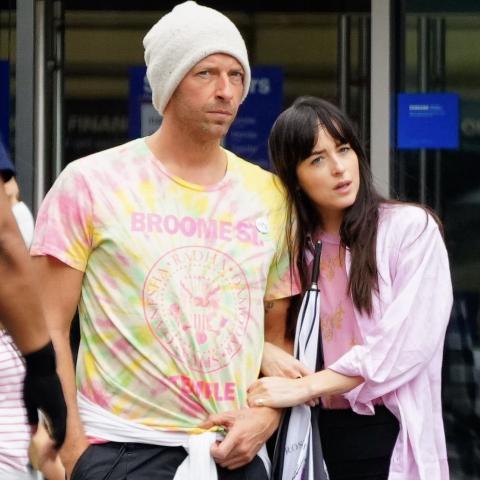 Chris Martin, Dakota Johnson, Separación, Rumores