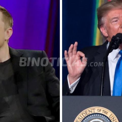 Elon Musk y Donald Trump 