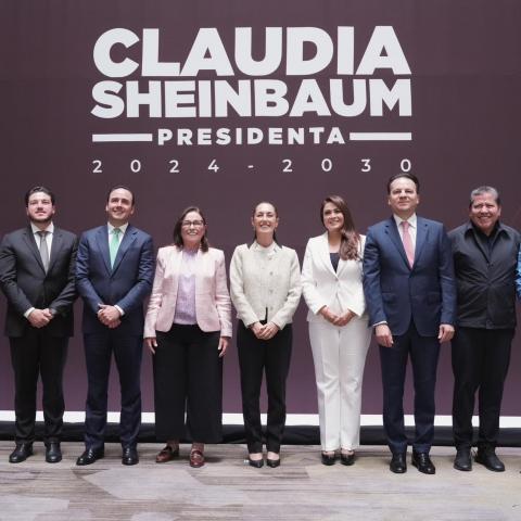 Sheinbaum y gobernadores 