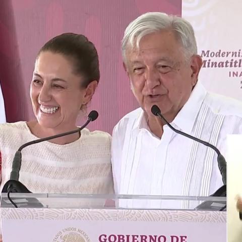 Claudia Sheinbaum promete "no traicionar" el legado de López Obrador